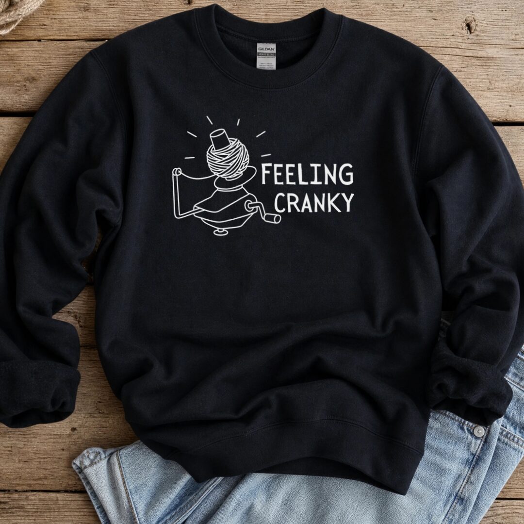 Cranky Sweatshirt Black t-shirt