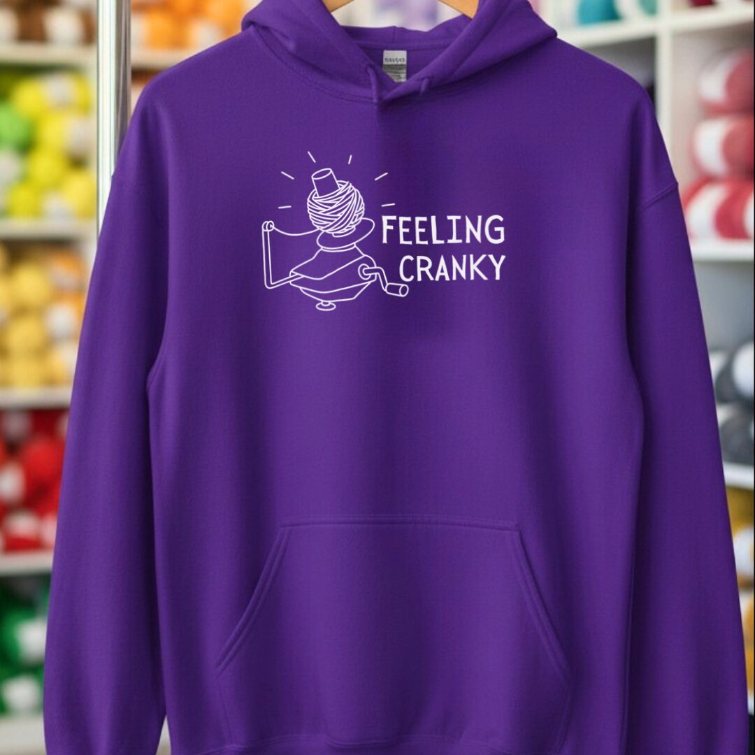 Cranky Hoodie Purple t-shirt