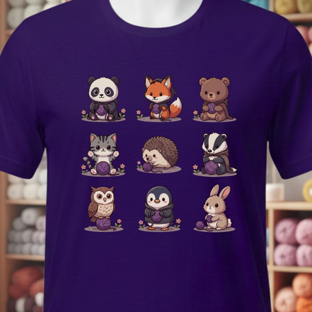 Creature Comforts T-Shirt Purple t-shirt