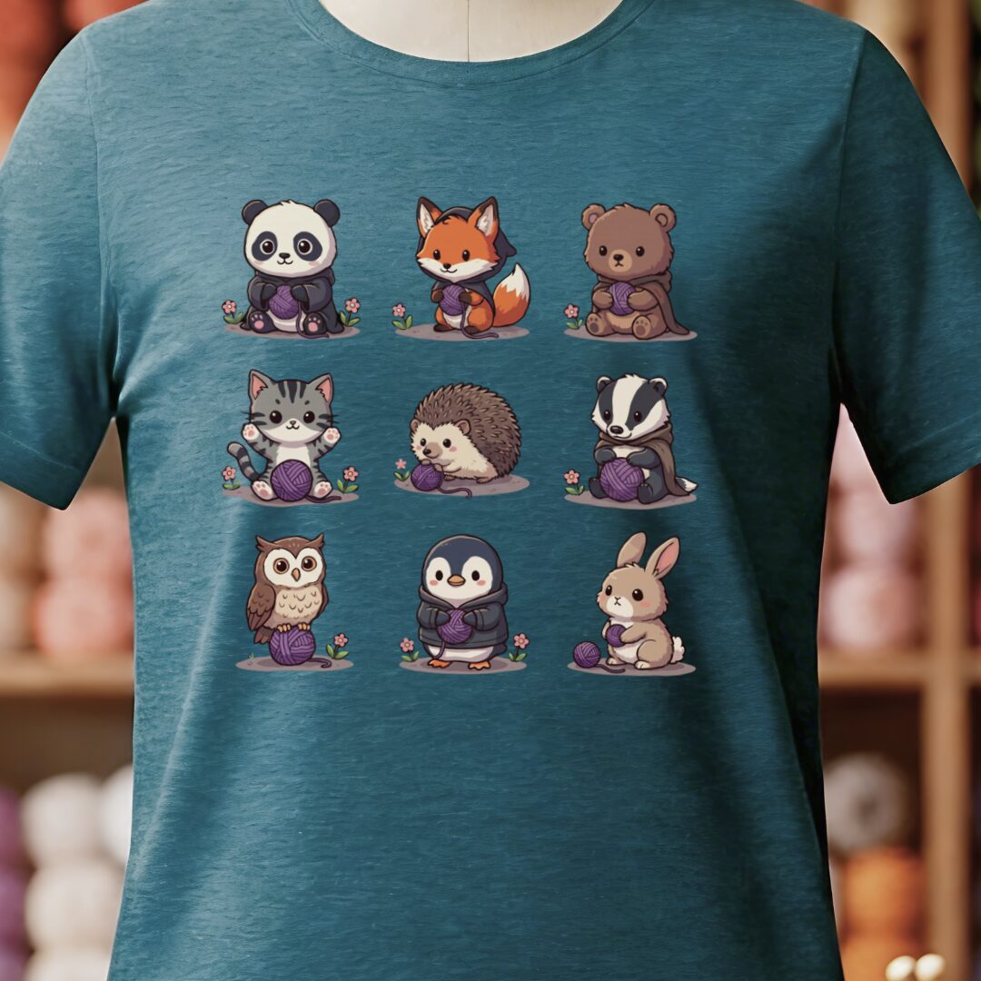 Creature Comforts T-Shirt Teal Blue t-shirt