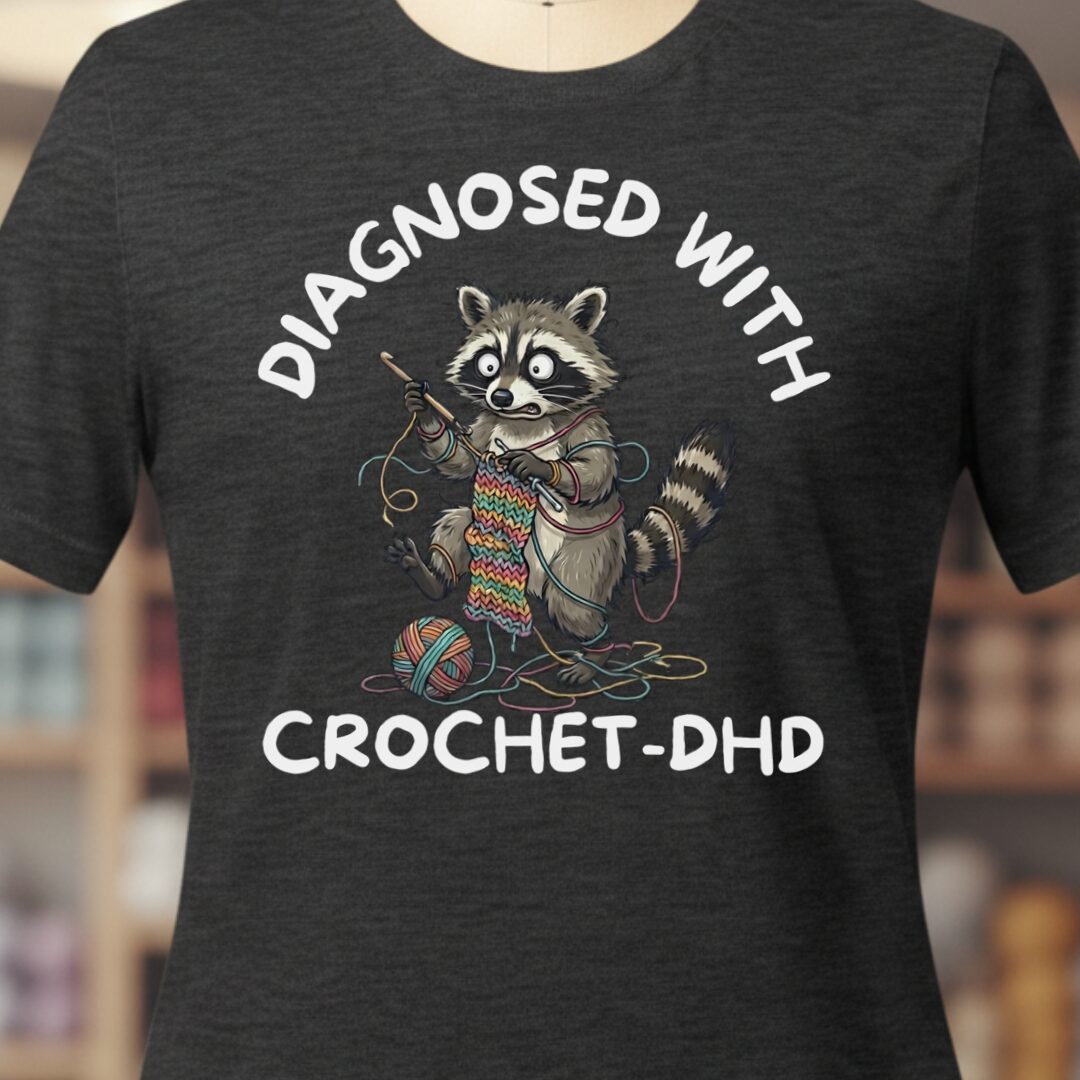 Crochet-DHD T-Shirt Dark Grey t-shirt