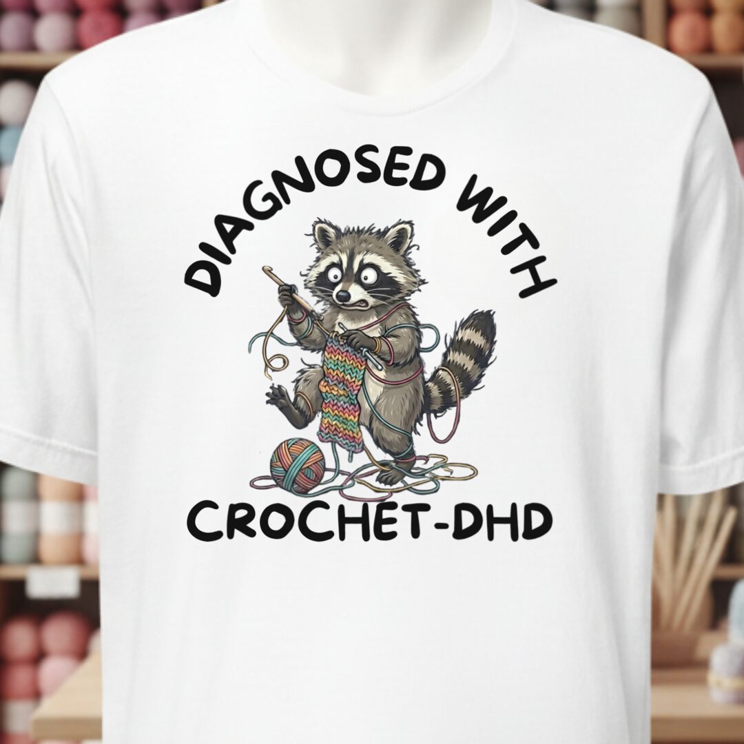Crochet-DHD T-Shirt White t-shirt