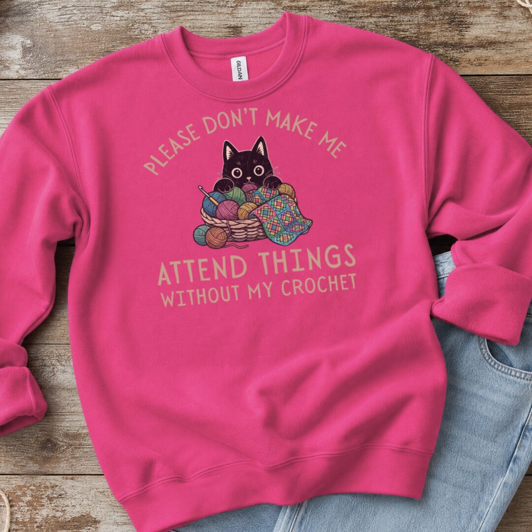 Crochet Attend Things Bright Pink Sweatshirt.jpg