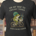 Crochet & Chaos T-Shirt Dark Grey t-shirt