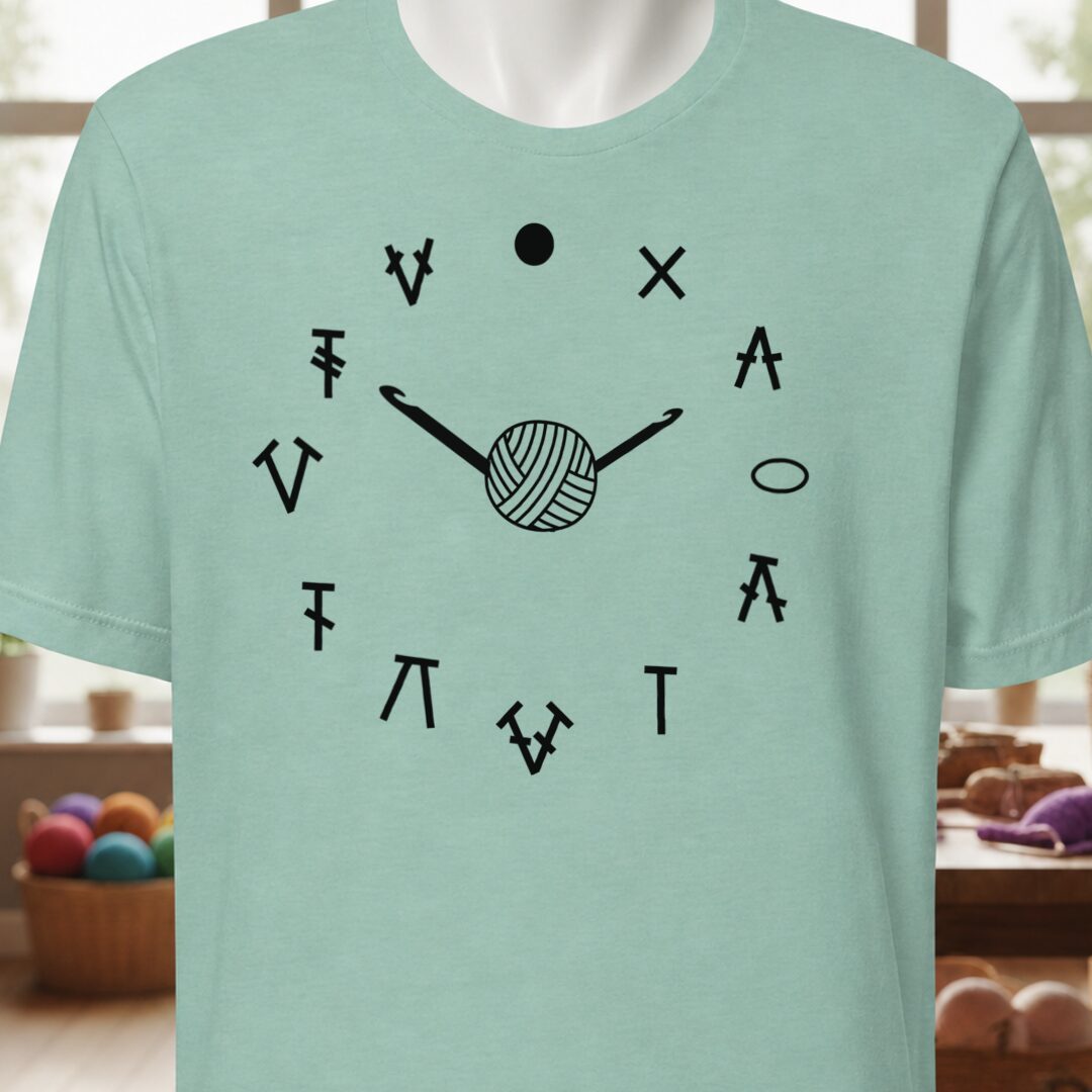 Crochet Time T-Shirt Sea Breeze t-shirt