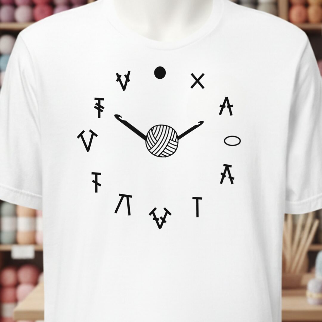 Crochet Time T-Shirt White t-shirt
