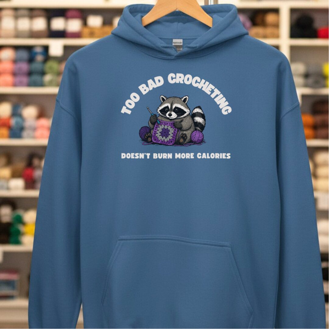 Crochet and Calories Indigo Blue Hoodie.jpg