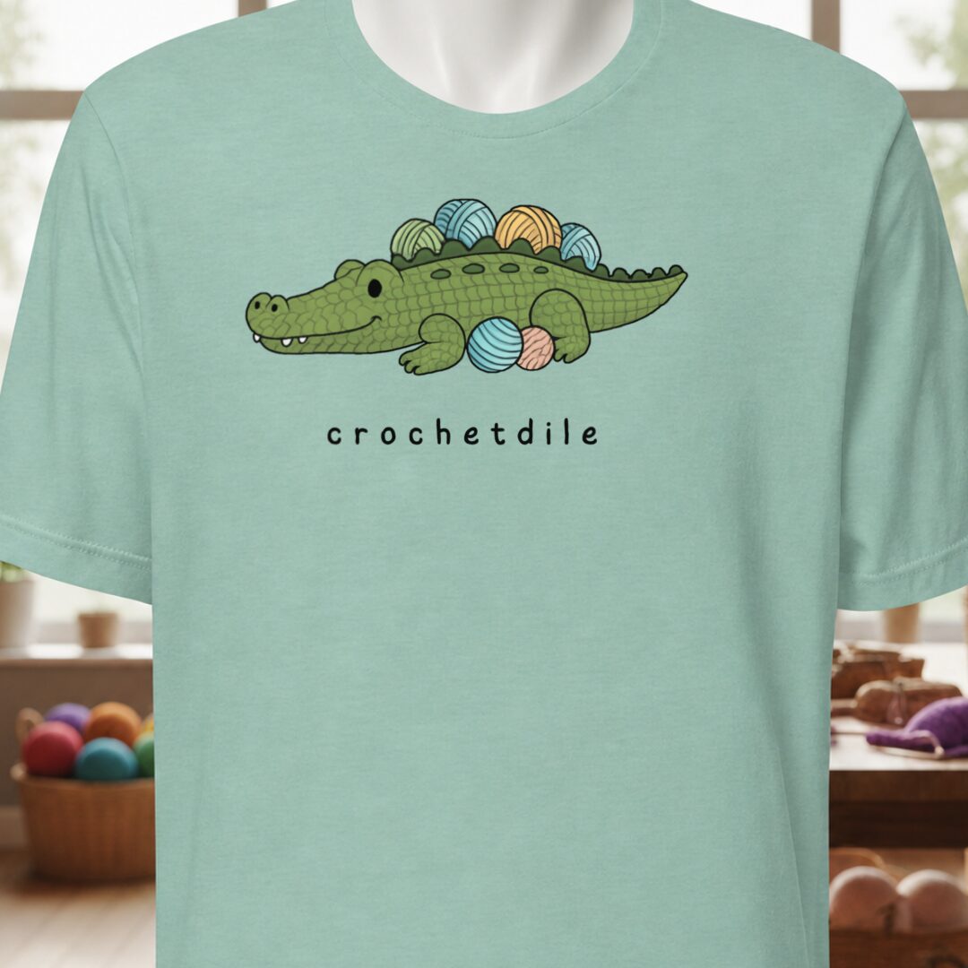 Crochetdile T-Shirt Sea Breeze t-shirt