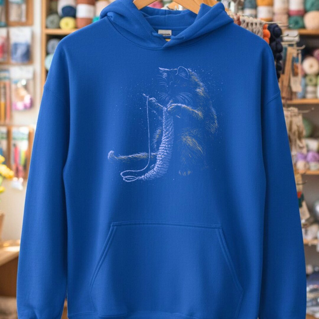 Crocheting Cat Hoodie