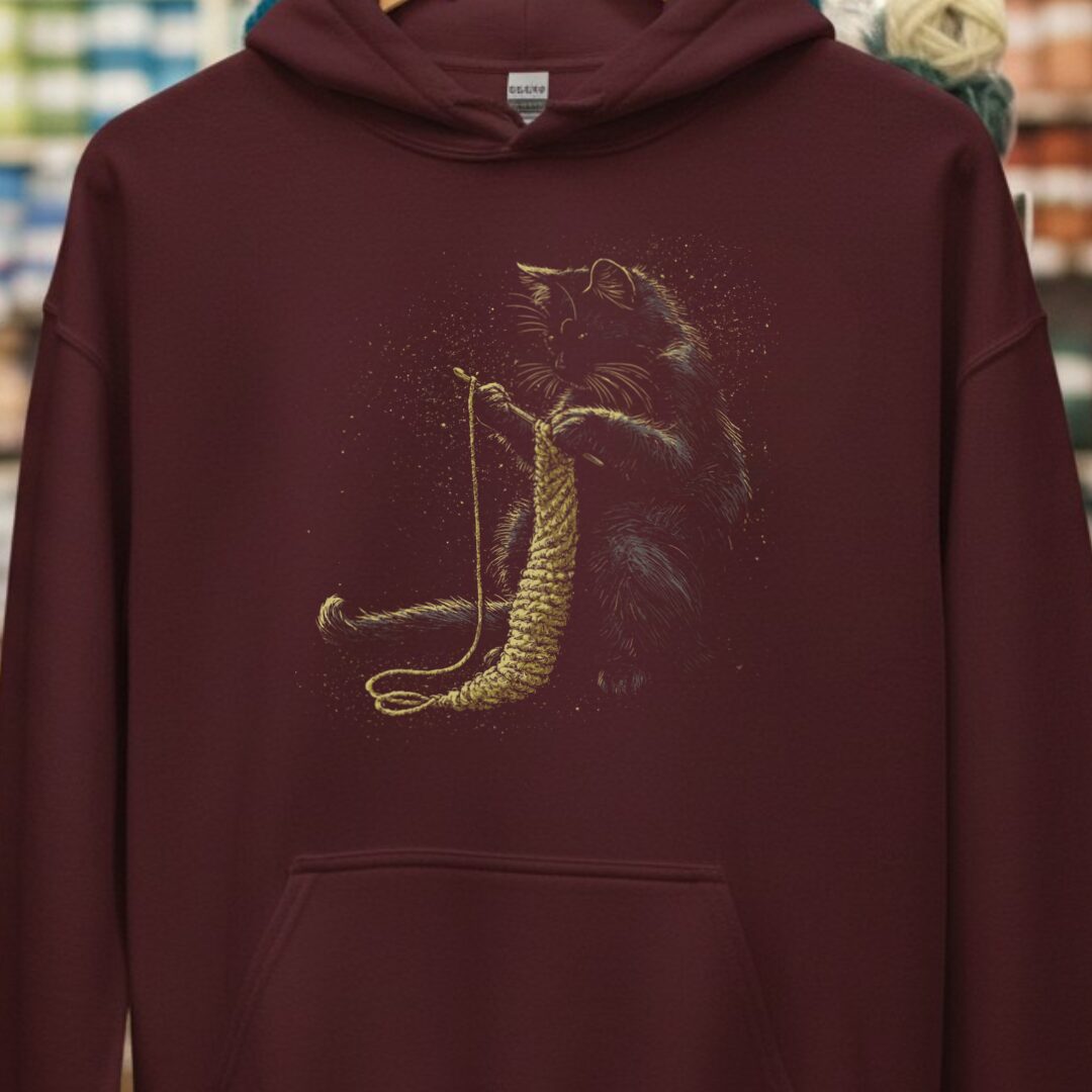 Crocheting Cat Hoodie