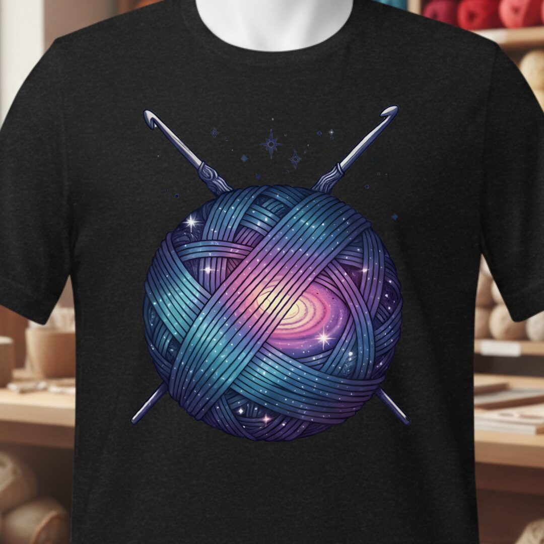 Crochetverse T-Shirt Black t-shirt