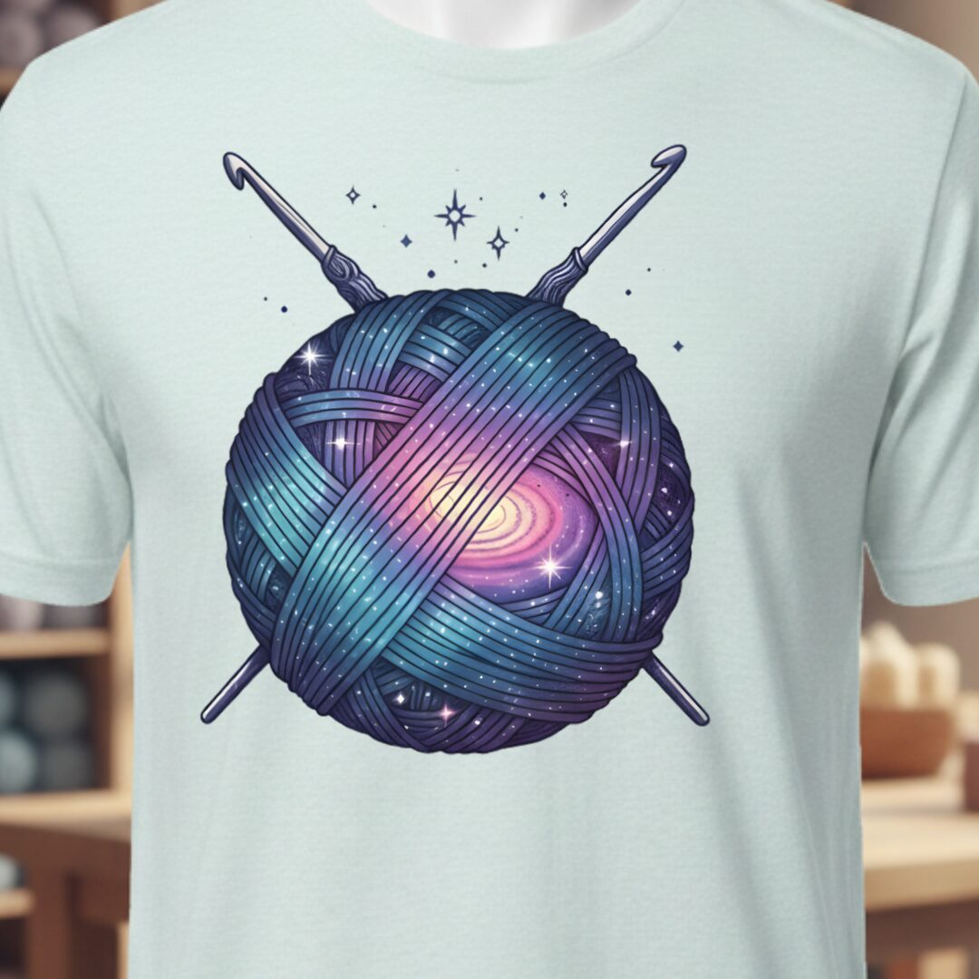 Crochetverse T-Shirt Ice Blue t-shirt