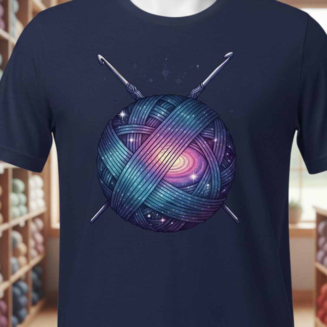 Crochetverse T-Shirt Navy t-shirt