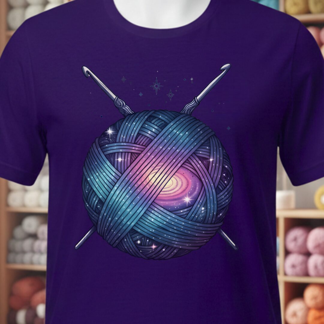 Crochetverse T-Shirt Purple t-shirt