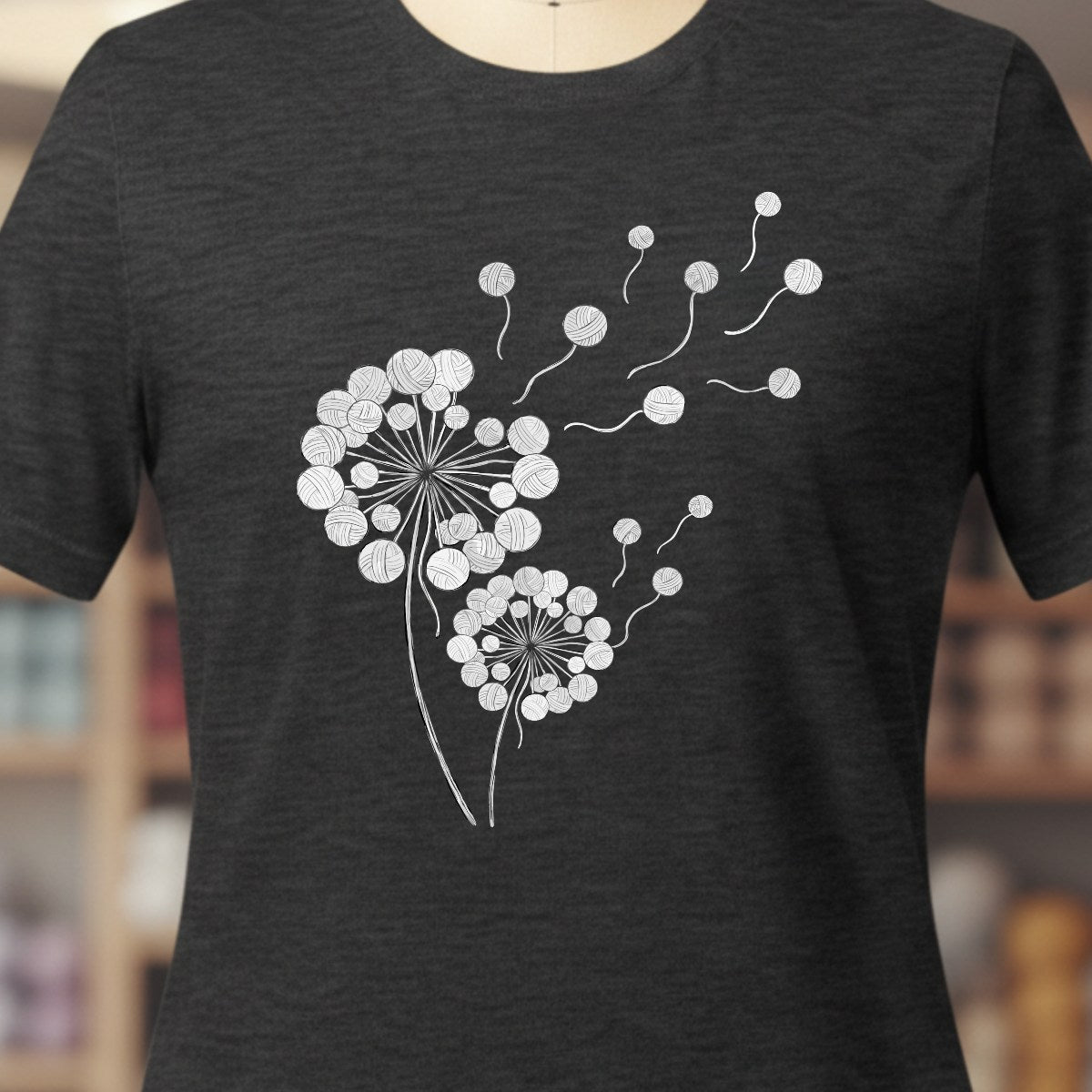 Dandelion Dark Grey T-Shirt.jpg