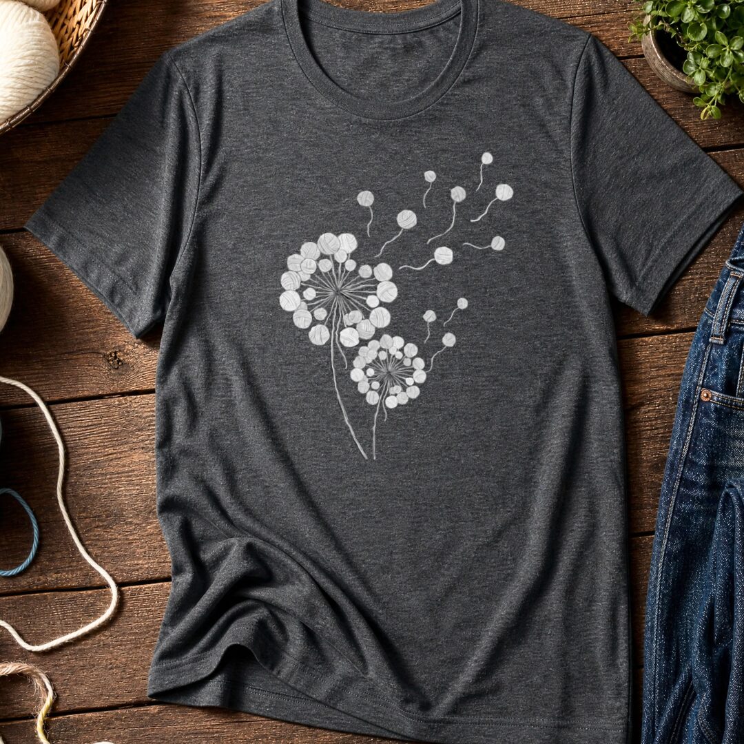 Dandelion T-Shirt Dark Grey t-shirt