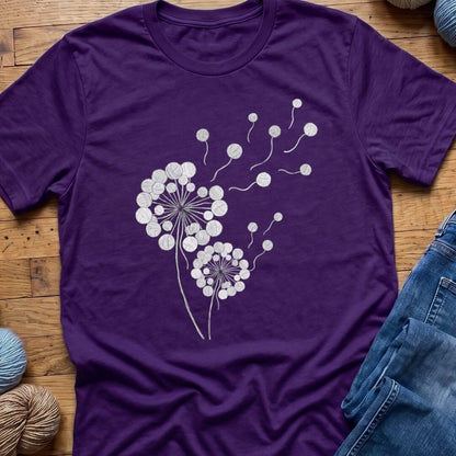 Dandelion T-Shirt Purple t-shirt