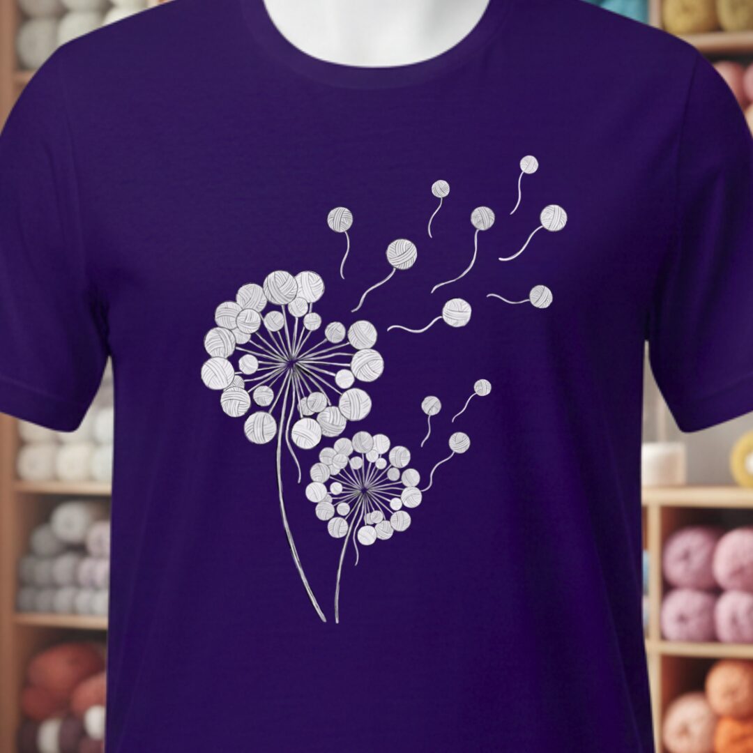 Dandelion T-Shirt Purple t-shirt