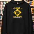 Danger Hoodie Black t-shirt