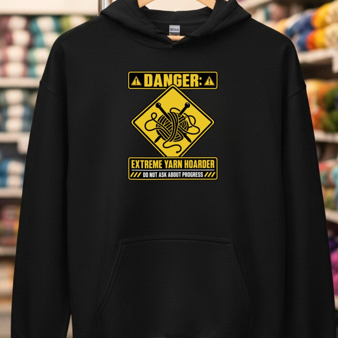 Danger Hoodie Black t-shirt