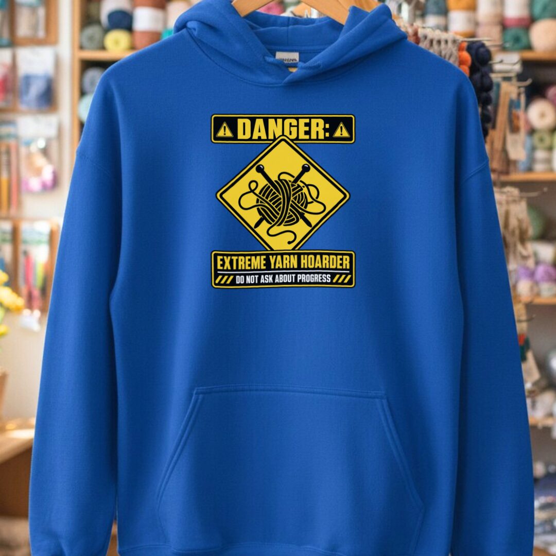 Danger Hoodie Royal t-shirt