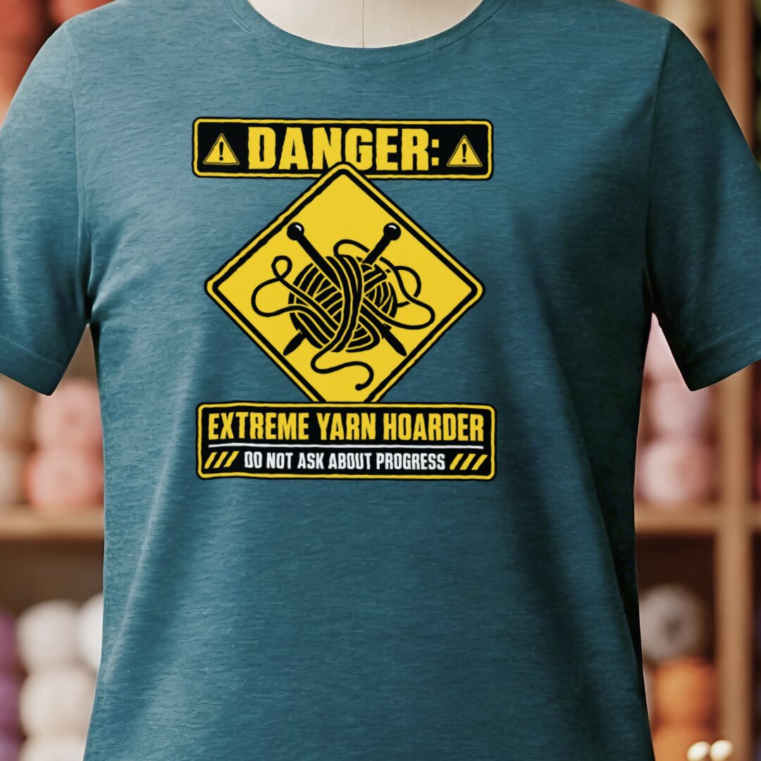 Danger T-Shirt Teal Blue t-shirt
