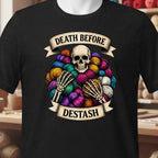 Death Before Destash Black T-Shirt.jpg