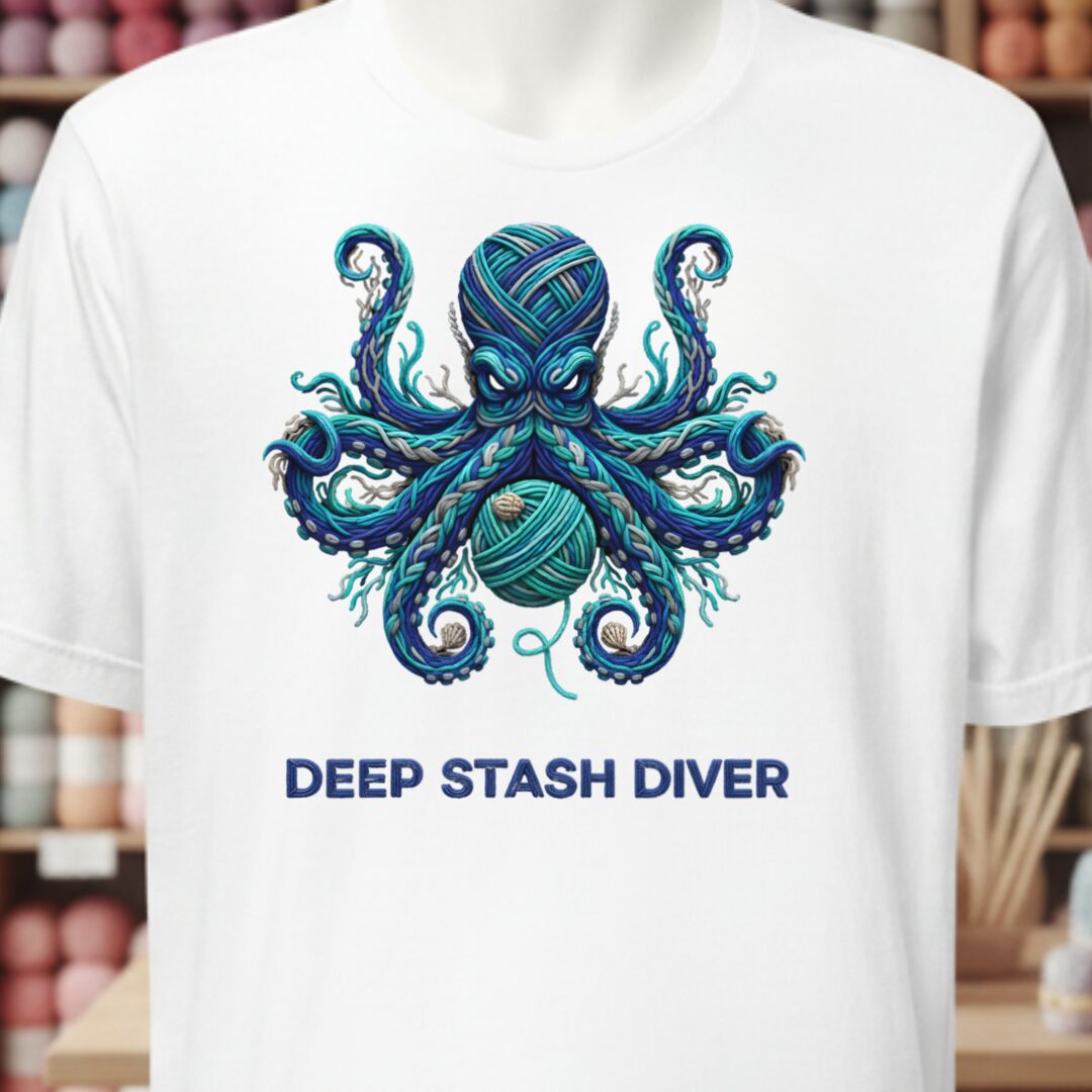 Deep Stash Divers T-Shirt White t-shirt