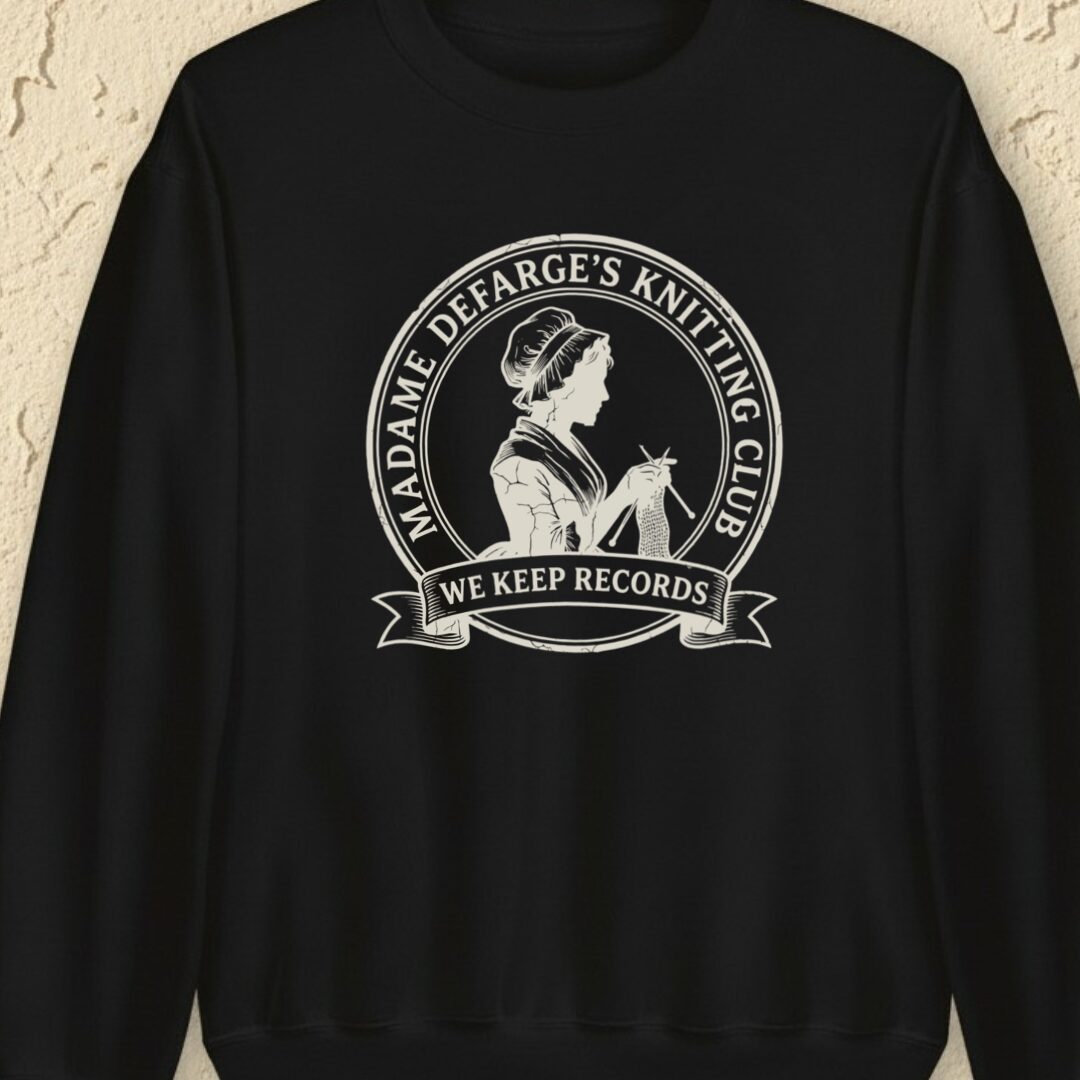 Defarge Records Black Sweatshirt.jpg