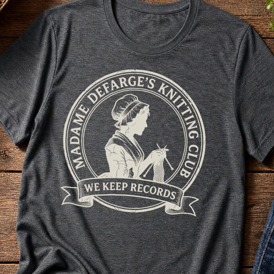 Defarge Records T-Shirt Dark Grey t-shirt