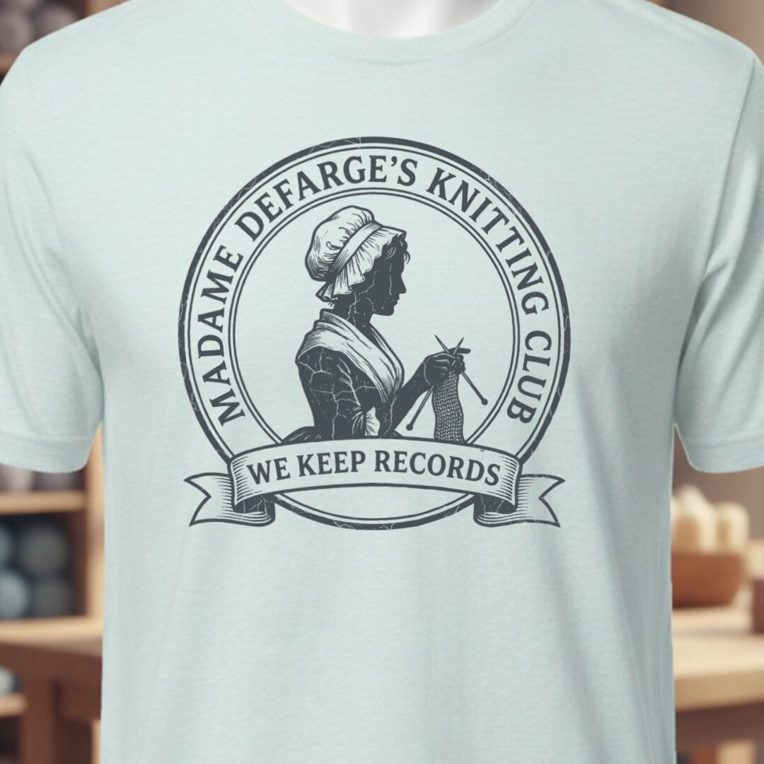 Defarge Records T-Shirt Ice Blue t-shirt
