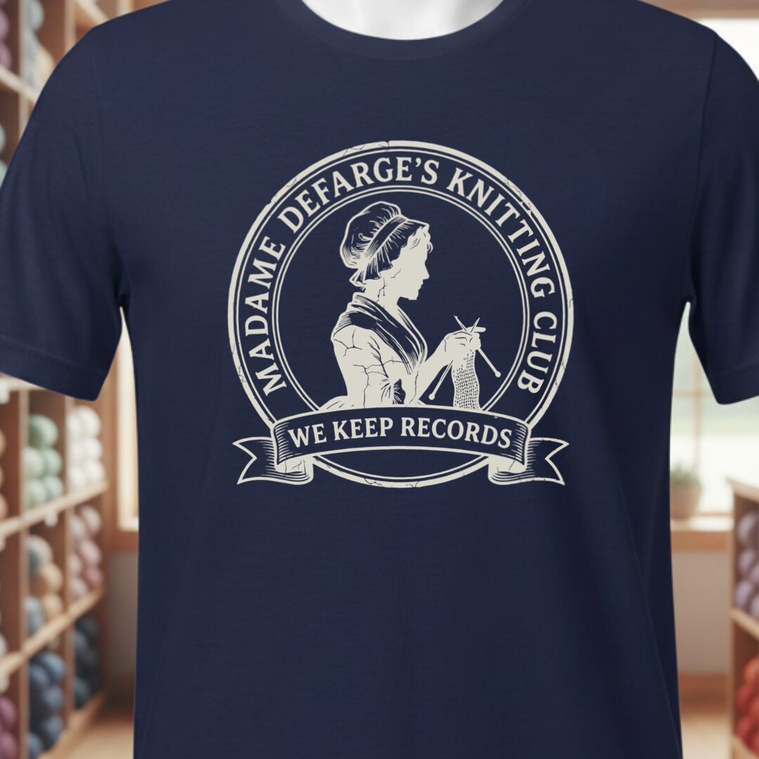 Defarge Records T-Shirt Navy t-shirt