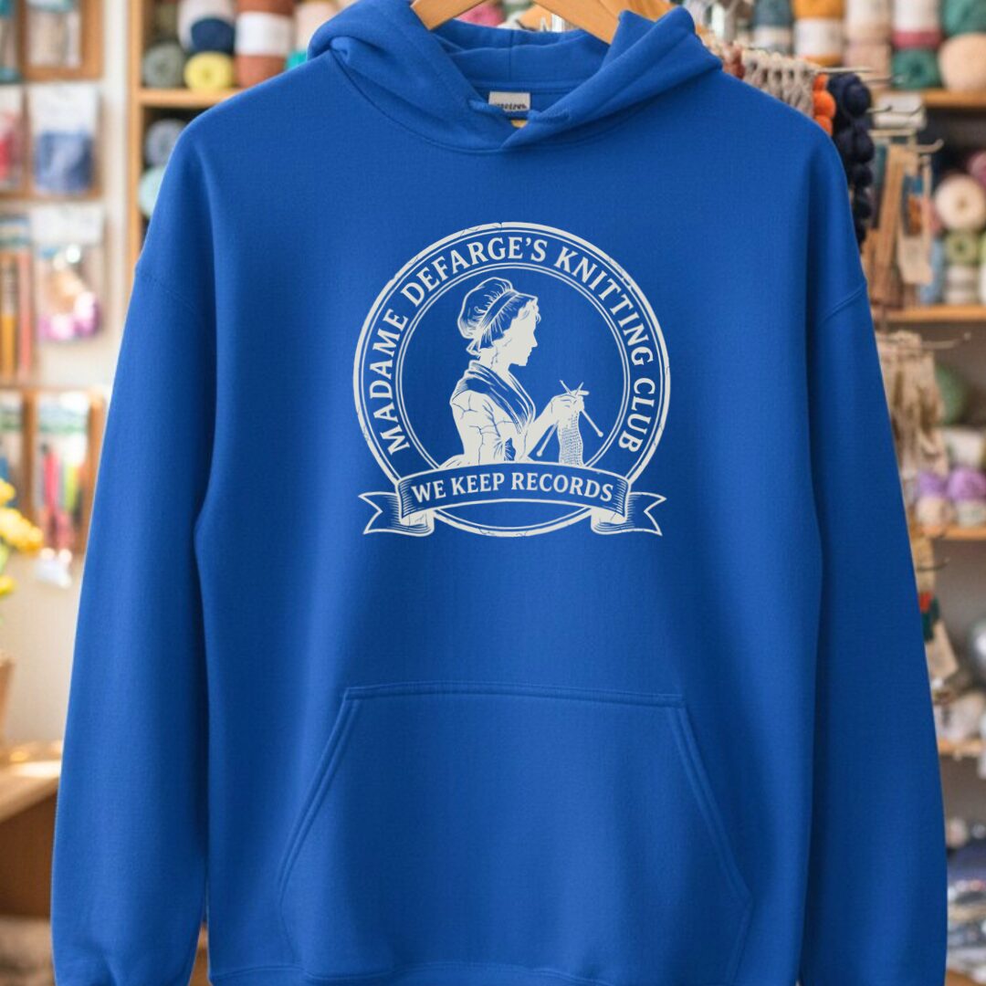 Defarge Records Royal Hoodie.jpg