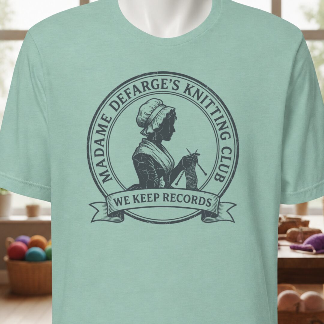 Defarge Records T-Shirt Sea Breeze t-shirt