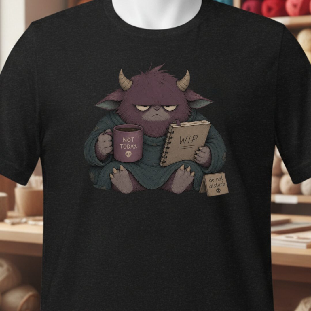 Do Not Disturb Black T-Shirt.jpg