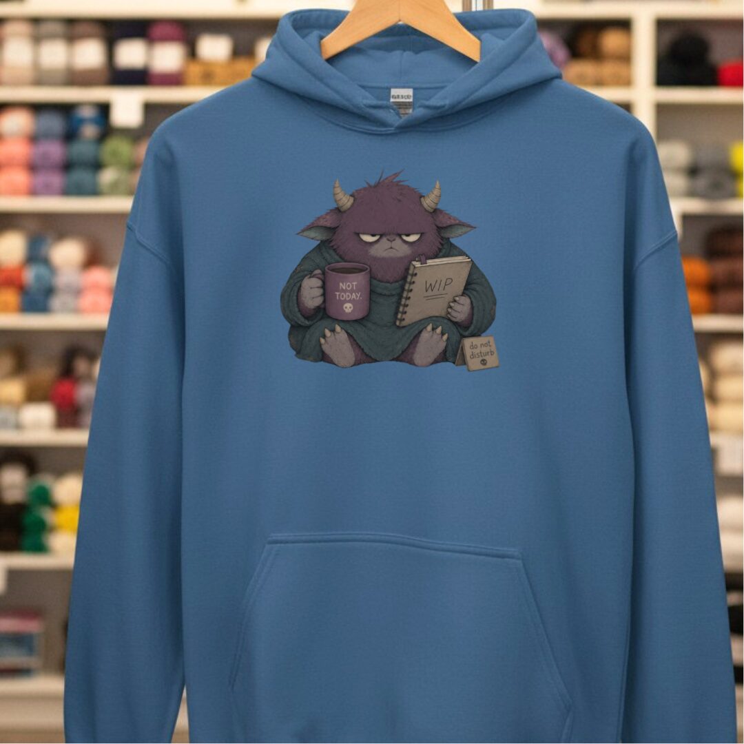 Do Not Disturb Indigo Blue Hoodie.jpg