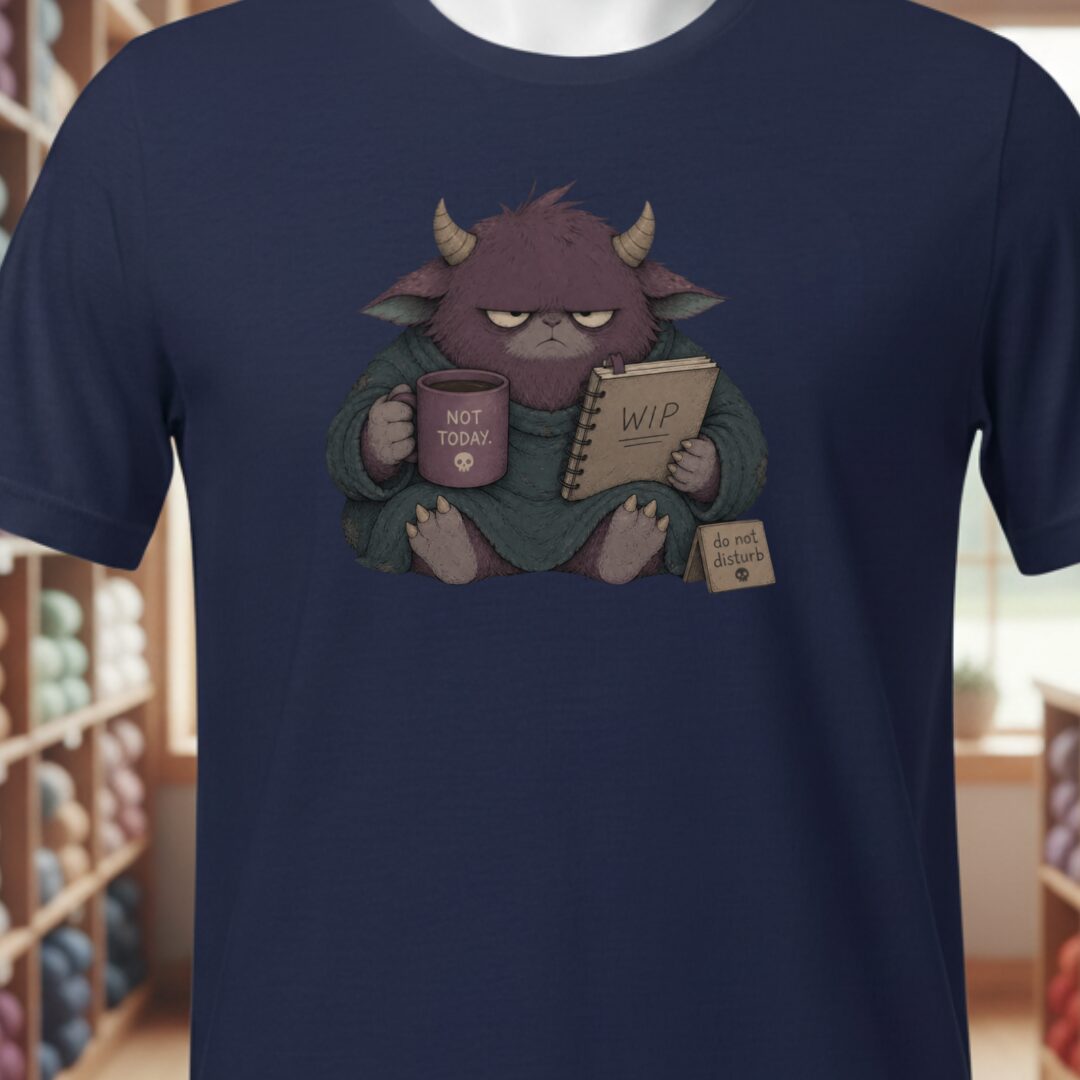Do Not Disturb Navy T-Shirt.jpg