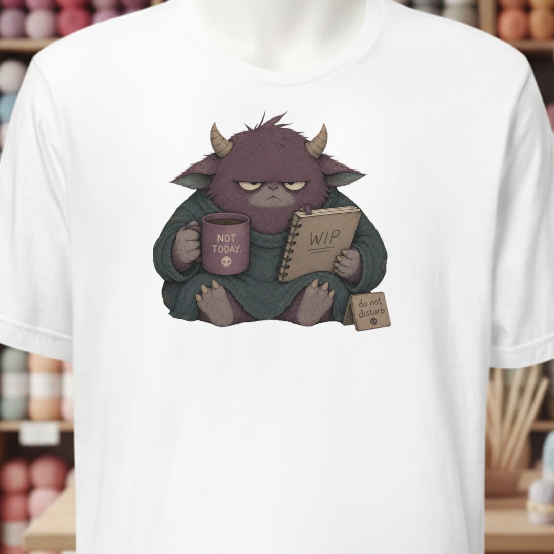 Do Not Disturb White T-Shirt.jpg