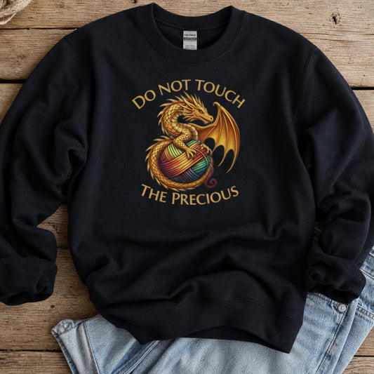 Do Not Touch Sweatshirt Black t-shirt