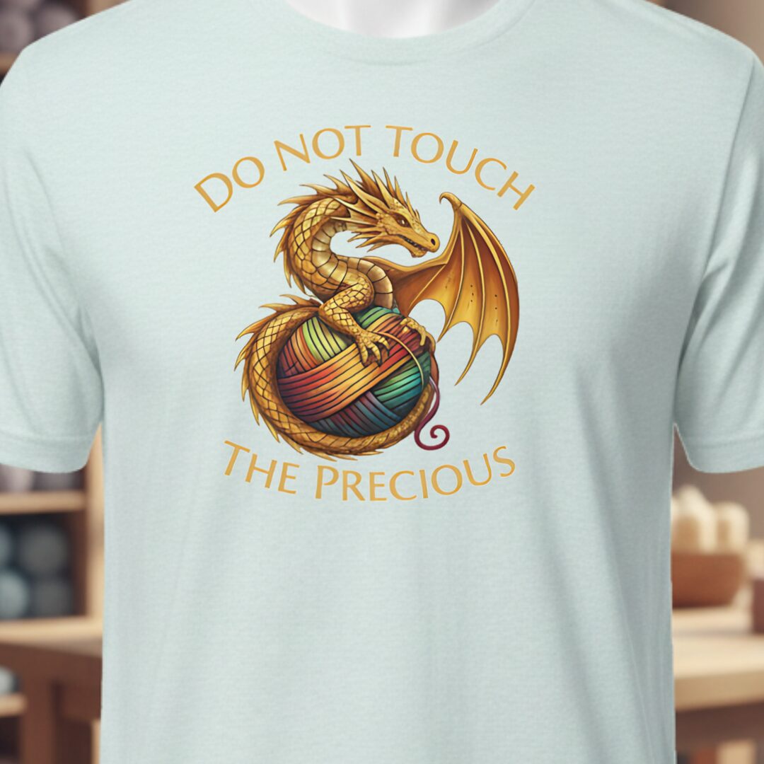 Do Not Touch T-Shirt Ice Blue t-shirt