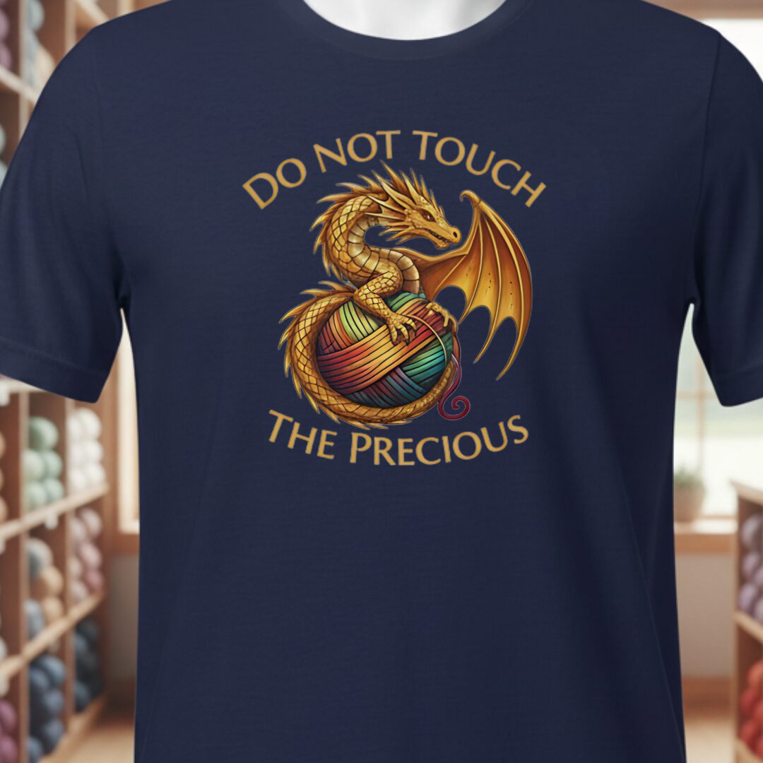 Do Not Touch T-Shirt Navy t-shirt