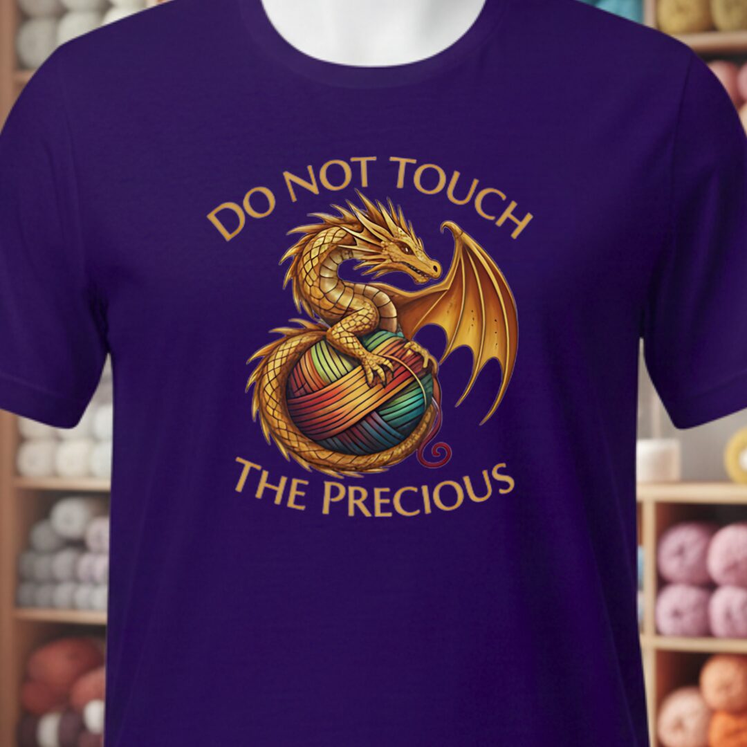 Do Not Touch T-Shirt Purple t-shirt