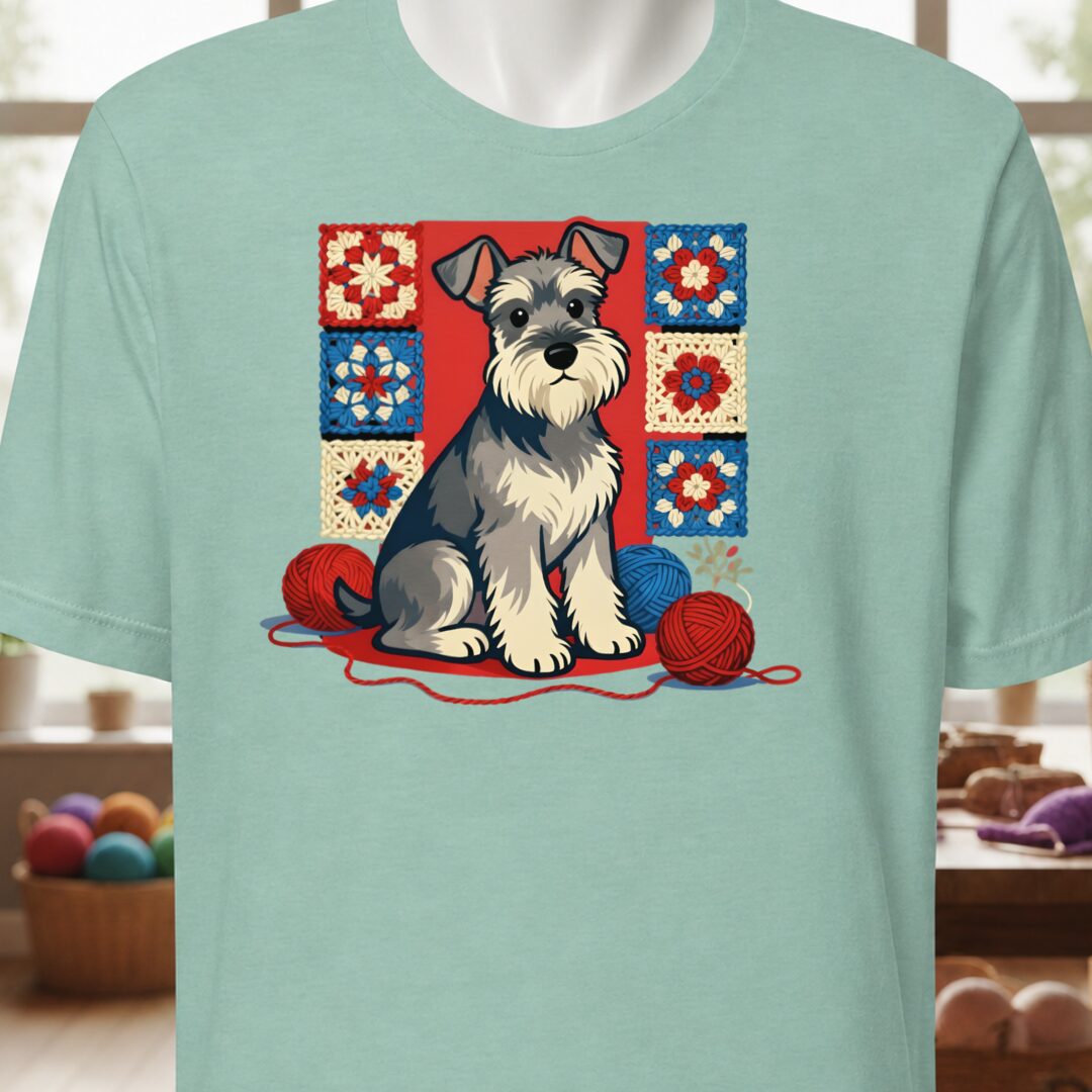 Dogs & Yarn T-Shirt Sea Breeze t-shirt