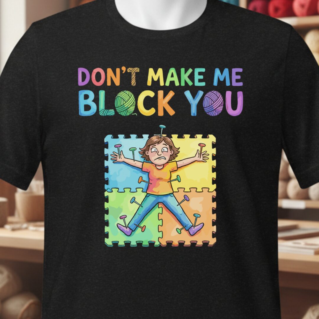 Don't Make Me Block You T-Shirt Black t-shirt