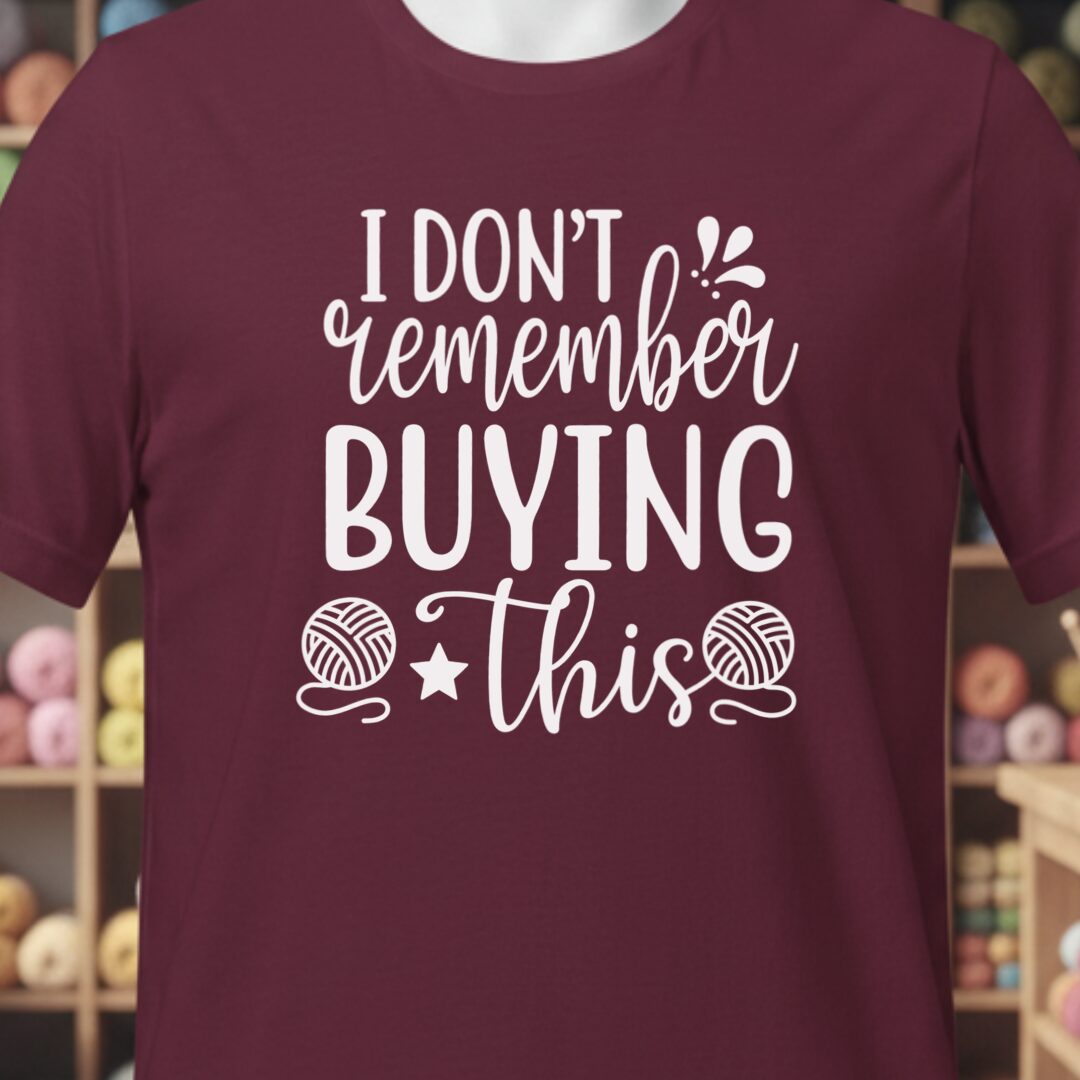Don't Remember T-Shirt Maroon t-shirt