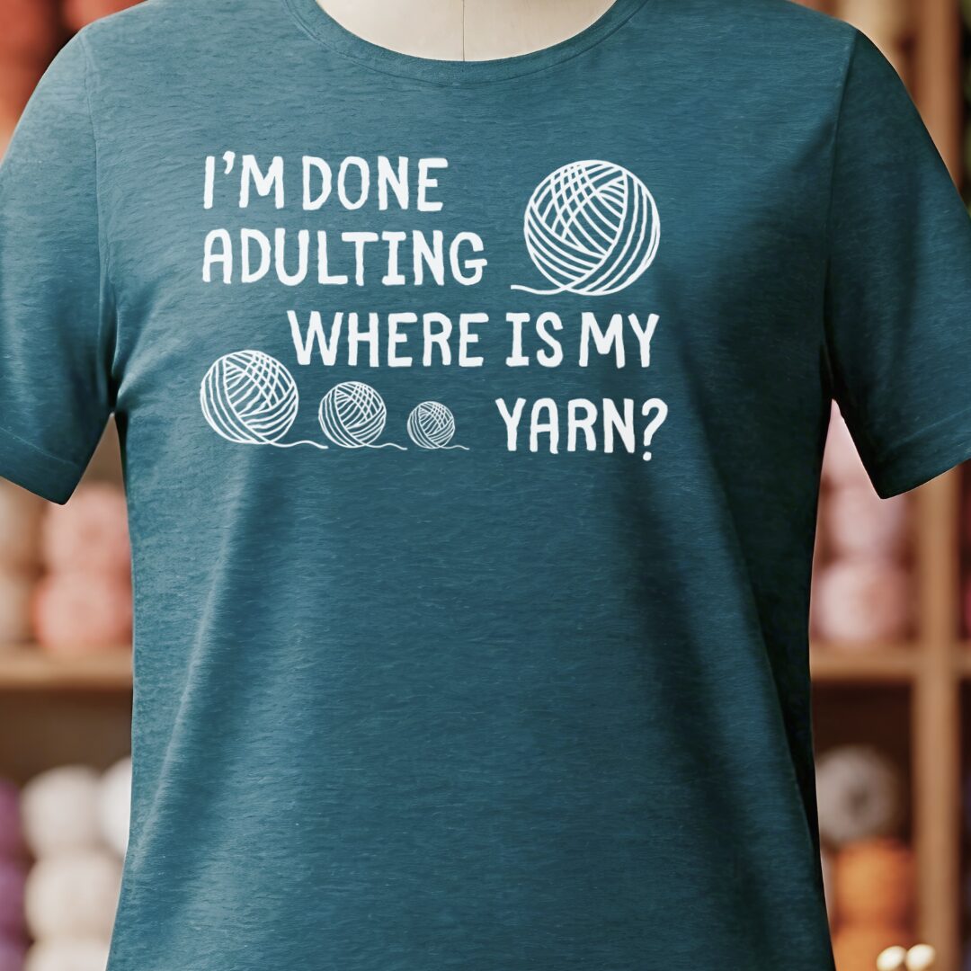 Done Adulting T-Shirt Teal Blue t-shirt