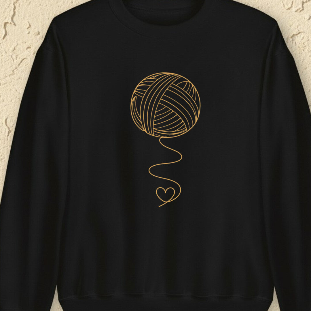 Elegant Yarn Black Sweatshirt.jpg