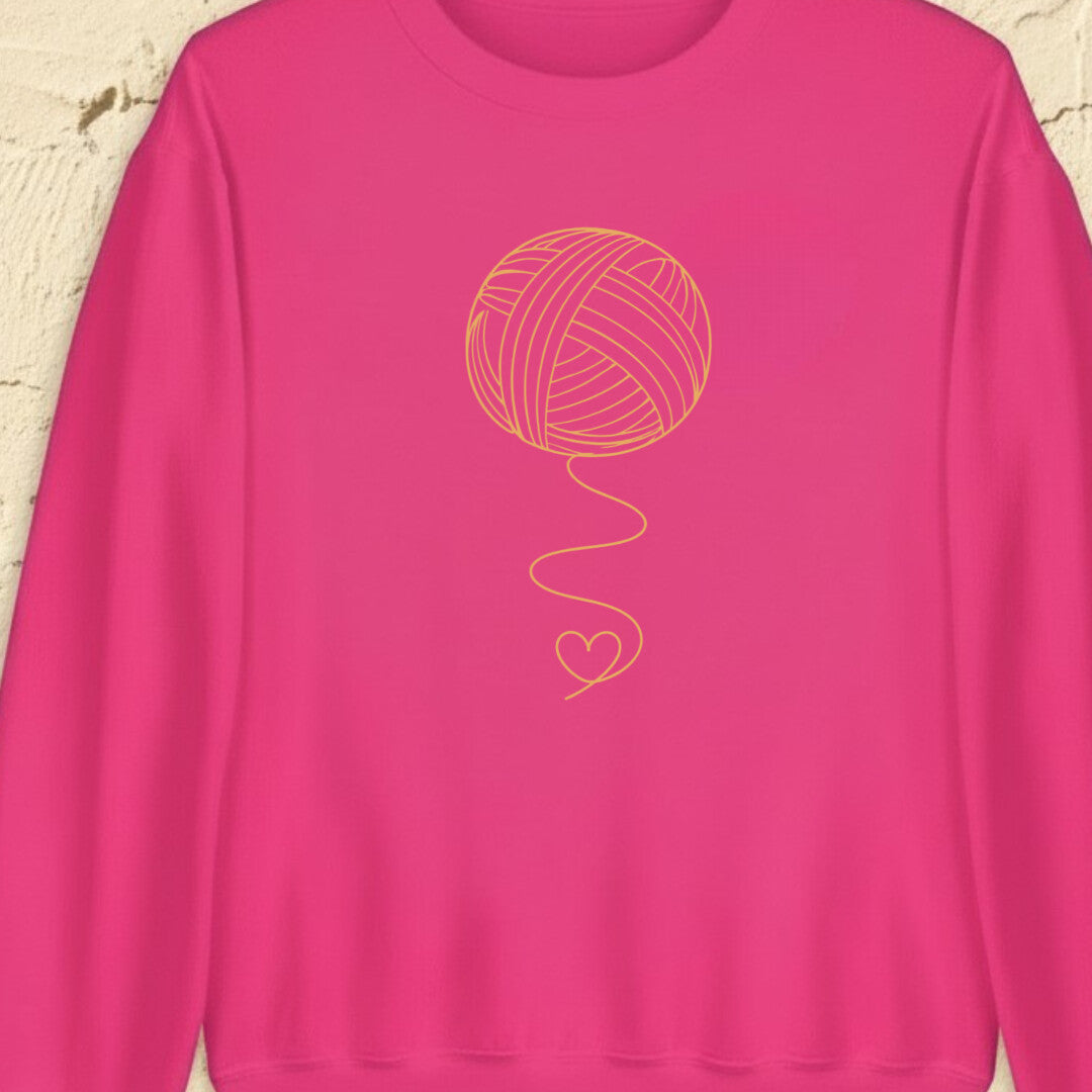 Elegant Yarn Bright Pink Sweatshirt.jpg