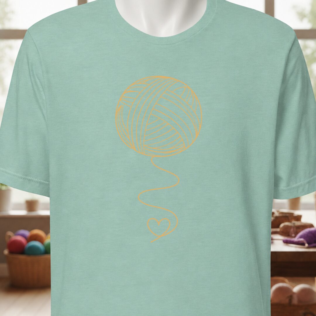 Elegant Yarn T-Shirt Sea Breeze t-shirt