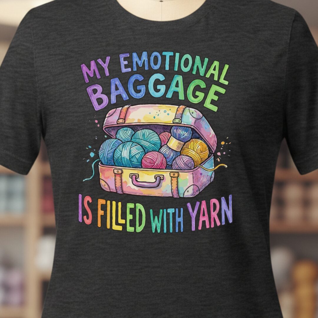 Emotional Baggage T-Shirt Dark Grey t-shirt